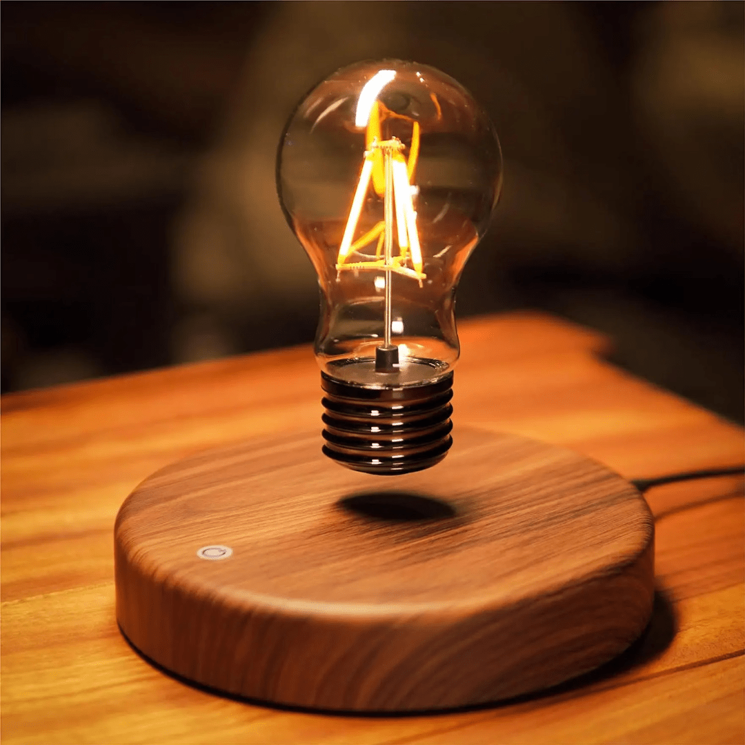 FLOATLUME – Schwebende LED-Lampe mit Touch-Control & Magnetischer Levitation