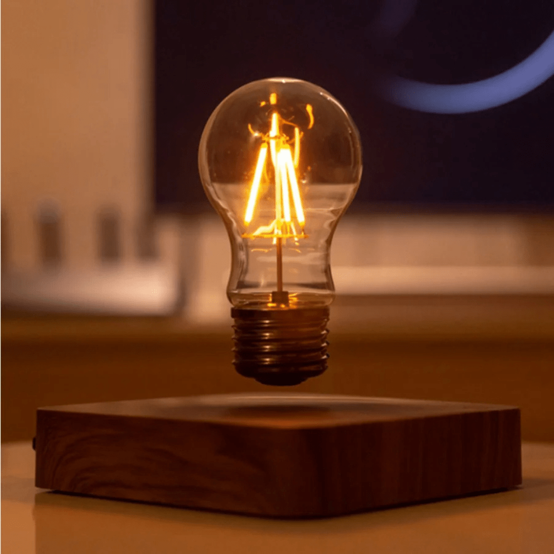 FLOATLUME – Schwebende LED-Lampe mit Touch-Control & Magnetischer Levitation