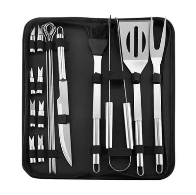 GrillMaster BBQ Tool Set – Komplett ausgestattet für stilvolles Grillen