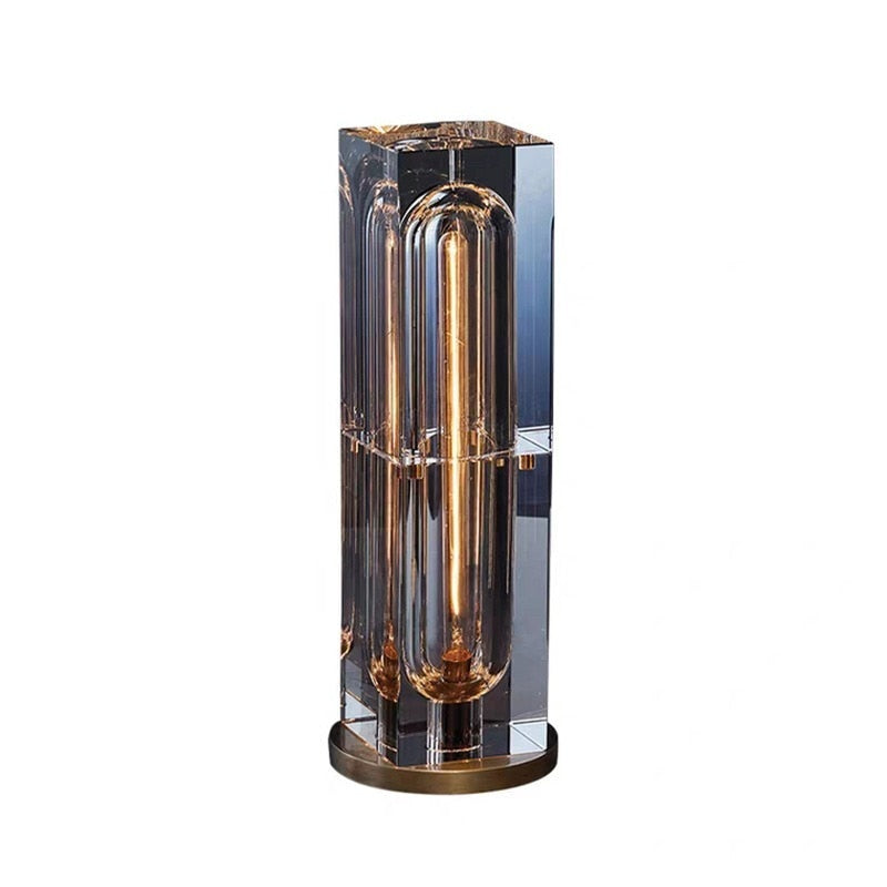 NEXORA – Minimalistische Würfel-Tischlampe