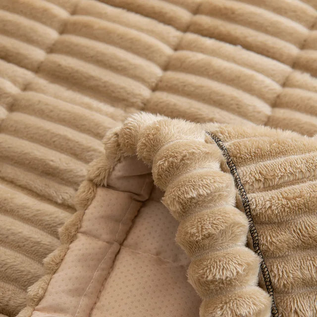 WarmHaven - Premium-Jacquard-Sofabezug für ganzjährigen Komfort