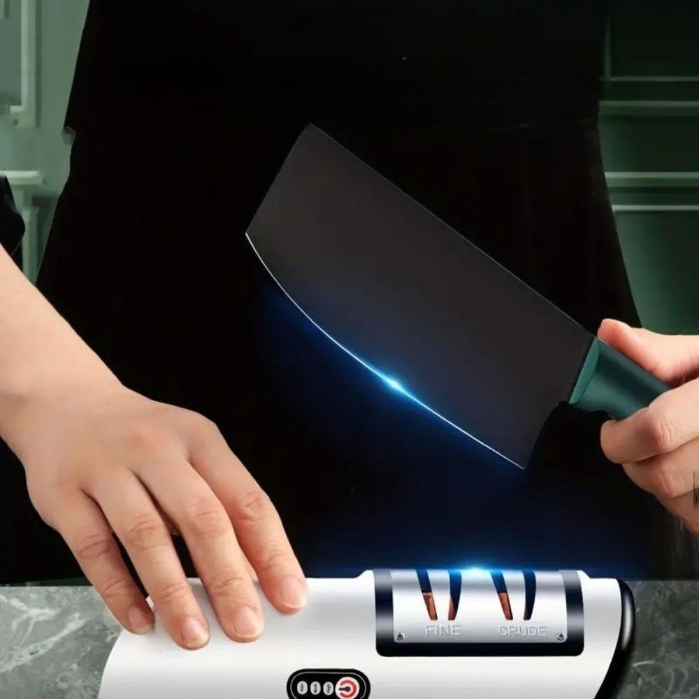 SharpEase Duo – Wiederaufladbarer 2-Stufen Messerschärfer