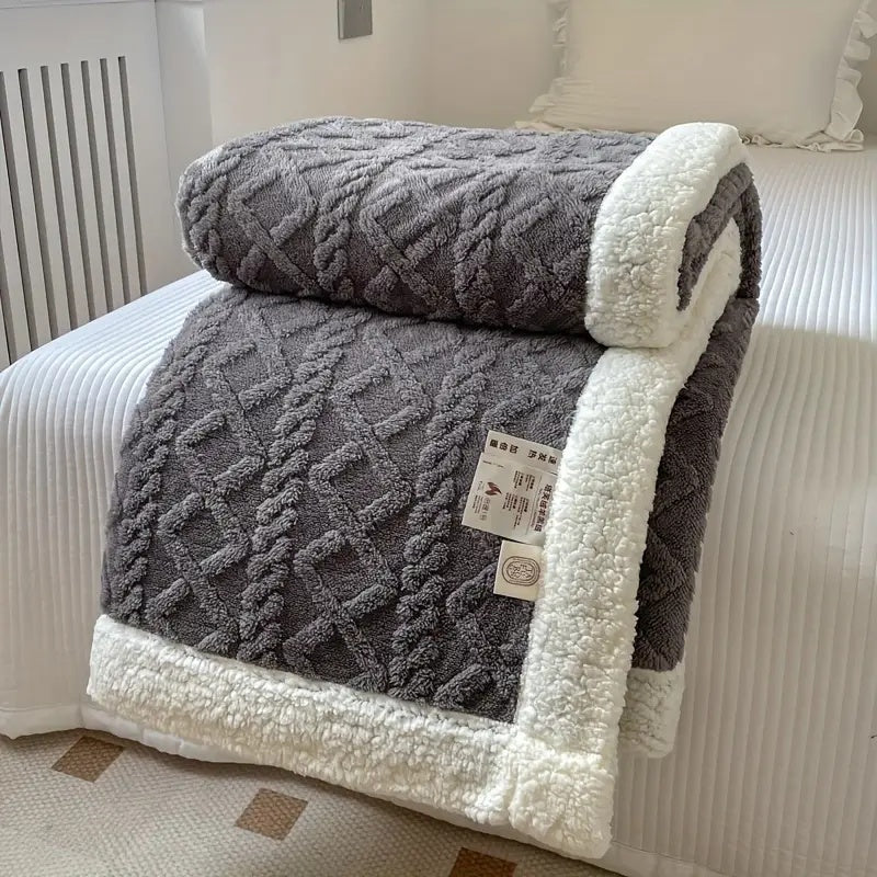Snuggle Sherpa Blanket – Luxuriöse Kuscheldecke für jede Jahreszeit