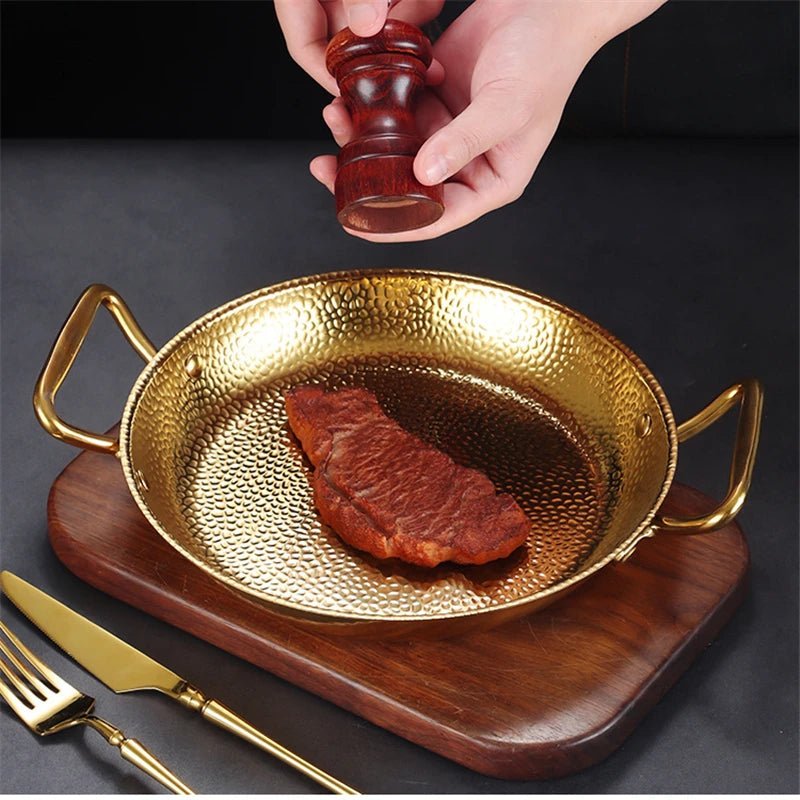 STEELCHEF – Hammerschlag-Edelstahltopf für Pfannen, Saucen & Vielseitiges Kochen