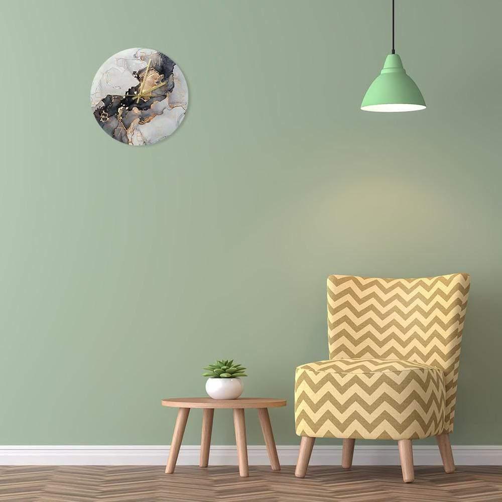 ISALYN - Opulent Swirl Wanduhr