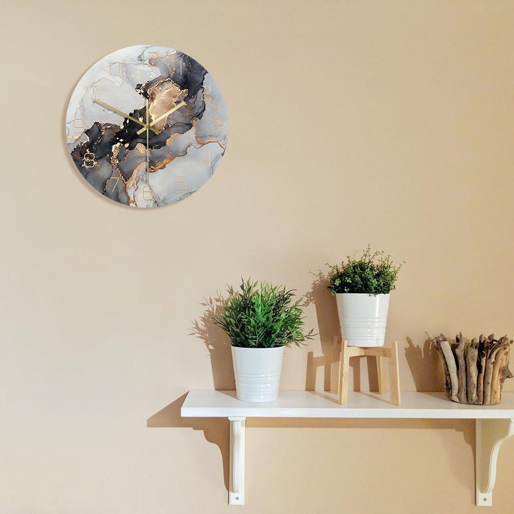 ISALYN - Opulent Swirl Wanduhr