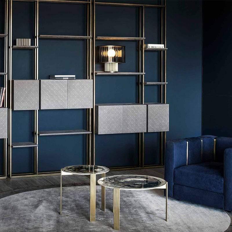 LUMINESCO – Künstlerische Glas-Tischlampe