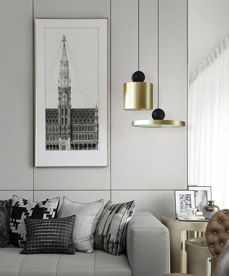 ZORVELLA – Moderne Deckenleuchte aus Aluminium