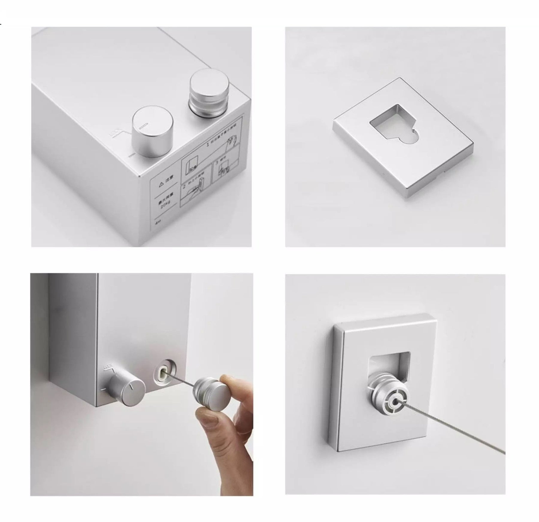 EASYDRY – Ausziehbare Wäscheleine