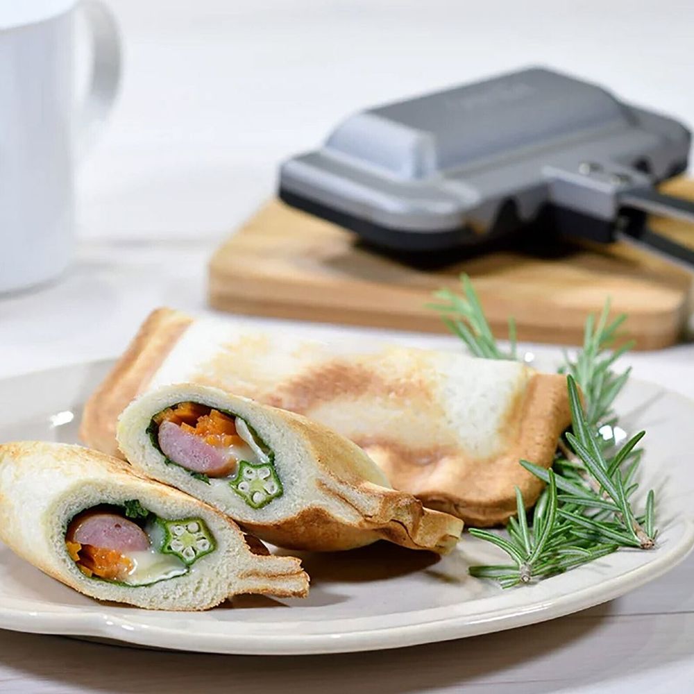 GrillGenuss Kompakt-Sandwichmaker