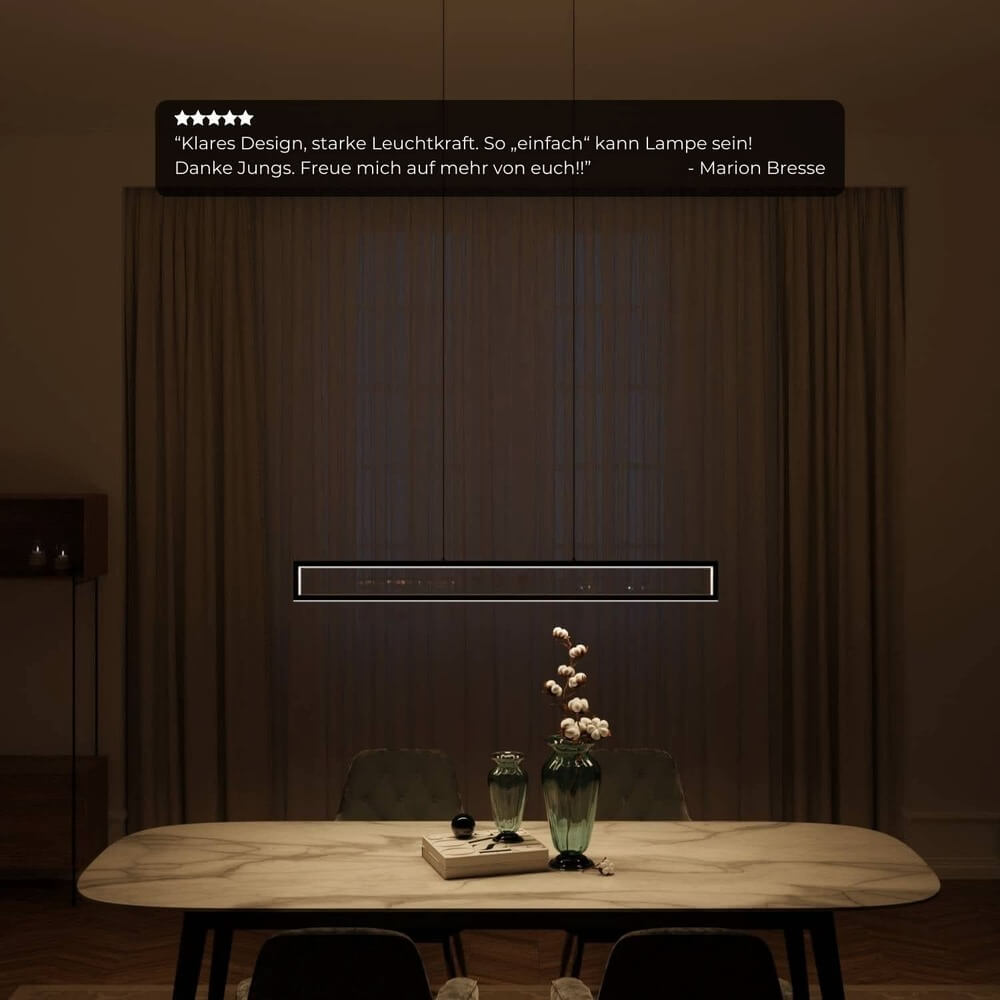 Revaris Designer Pendelleuchte