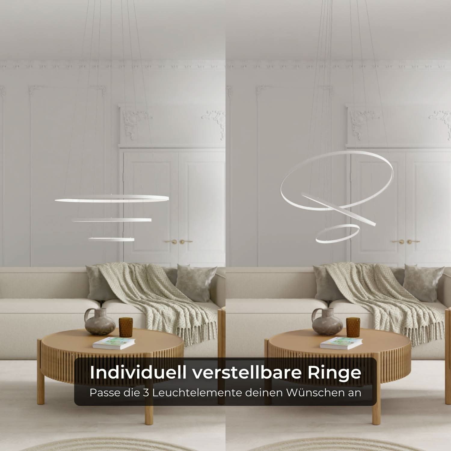 Omeva Designer Ring Pendelleuchte