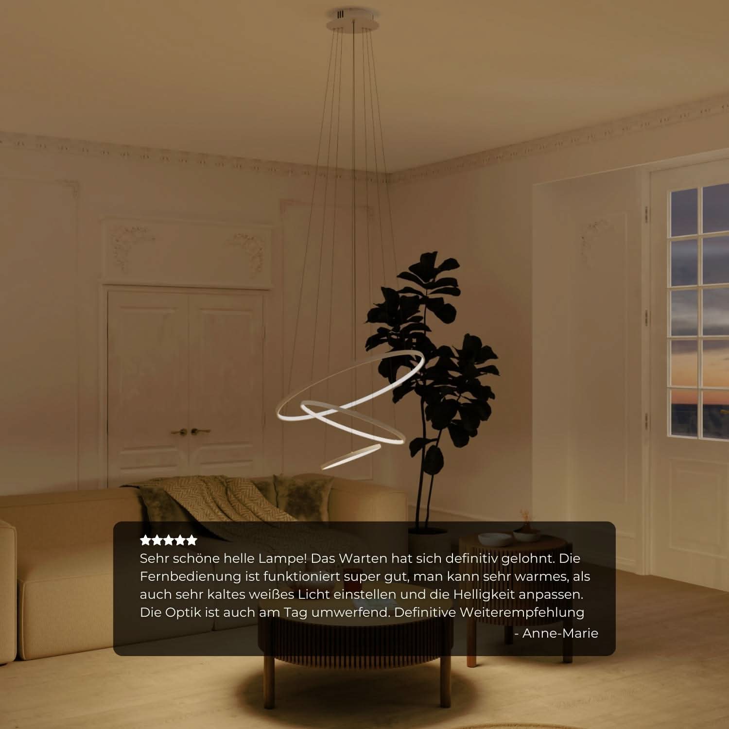 Omeva Designer Ring Pendelleuchte