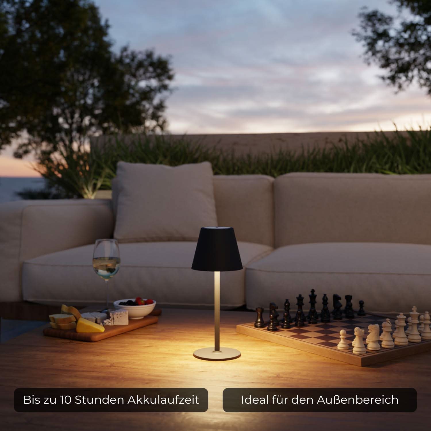 Velaris Akku Tischleuchte