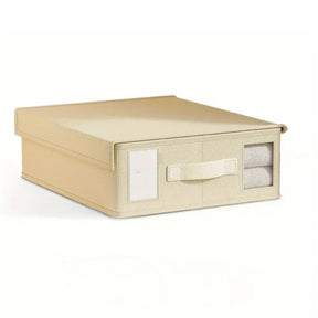 SheetStack - Zusammenklappbare Aufbewahrung für Bettwäsche