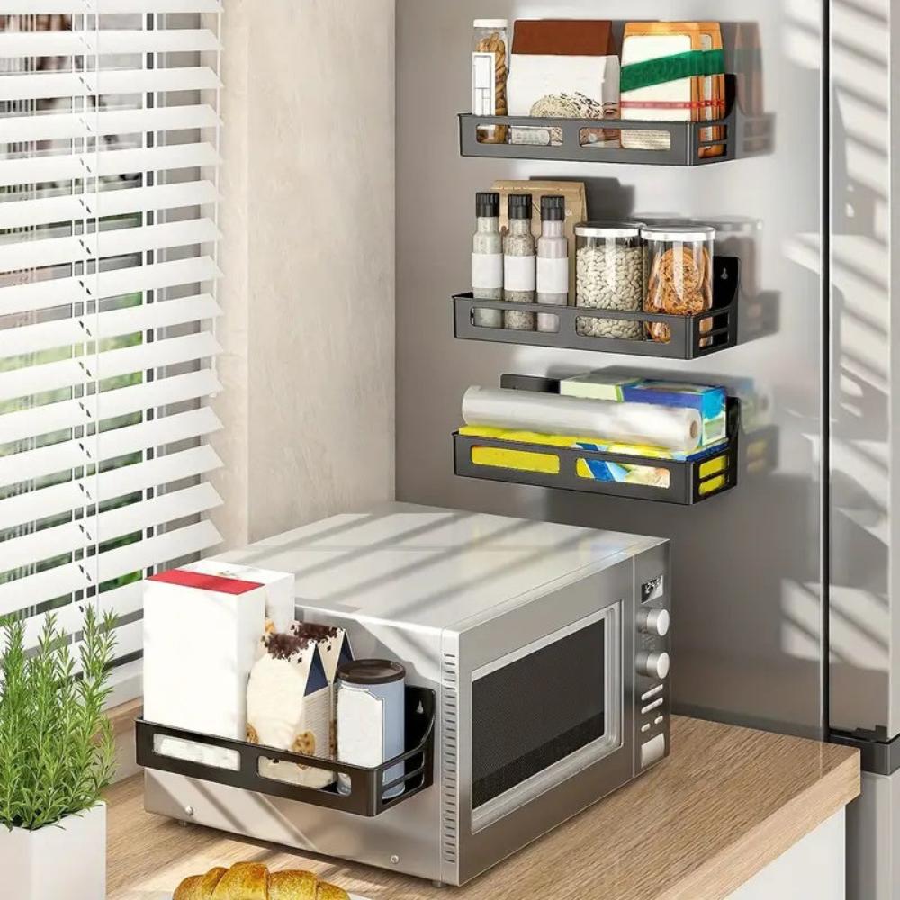 SpiceMagnet – Platzsparender magnetischer Regalorganizer