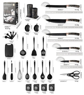 ChefSet – 29-teiliges Küchen- und Messerset