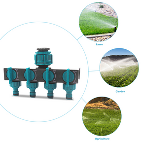 WasserPro VerteilerPlus – 4-Wege-Anschluss für smarte Gärtner