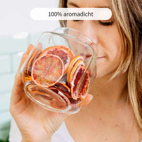 LOVIS | Vorratsgläser eckig 600ml (3-tlg.)