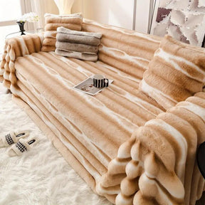 FleeceElegance - Dicker und wolkenartiger Sofabezug