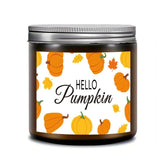 AutumnGlow – Duftkerze aus Sojawachs im Herbstdesign