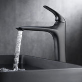 BRASSLINE Washbasin Tap – Eleganter Wasserhahn in Antik-Schwarz aus Vollmessing