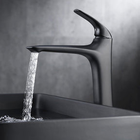 BRASSLINE Washbasin Tap – Eleganter Wasserhahn in Antik-Schwarz aus Vollmessing