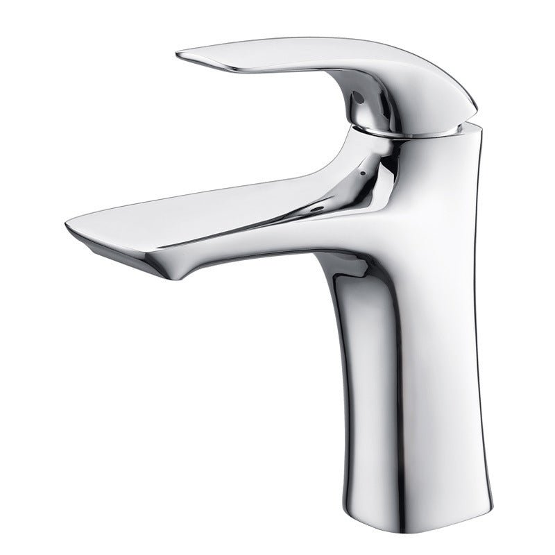 BRASSLINE Washbasin Tap – Eleganter Wasserhahn in Antik-Schwarz aus Vollmessing
