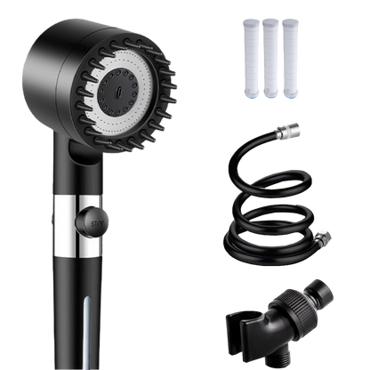 RelaxationRain - Stilvoller Massage-Duschkopf