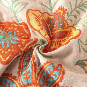 BohoWeave – Baumwoll Wende-Decke mit Jacquard- und Boho-Muster