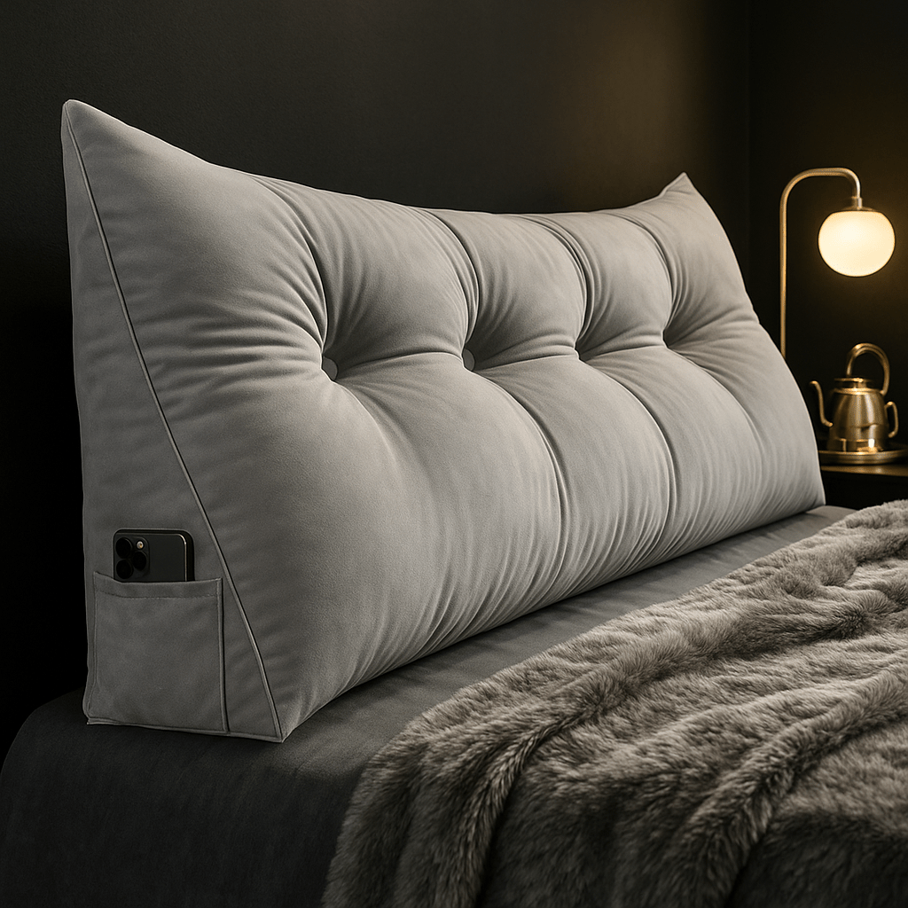 ComfortRest Wedge Pillow – Ergonomische Rückenstütze für Bett & Sofa