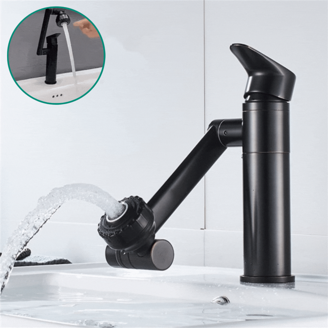 FLEXISPOUT – Flexibler Wasserhahn mit 360° Sprühfunktion für Bad & Küche