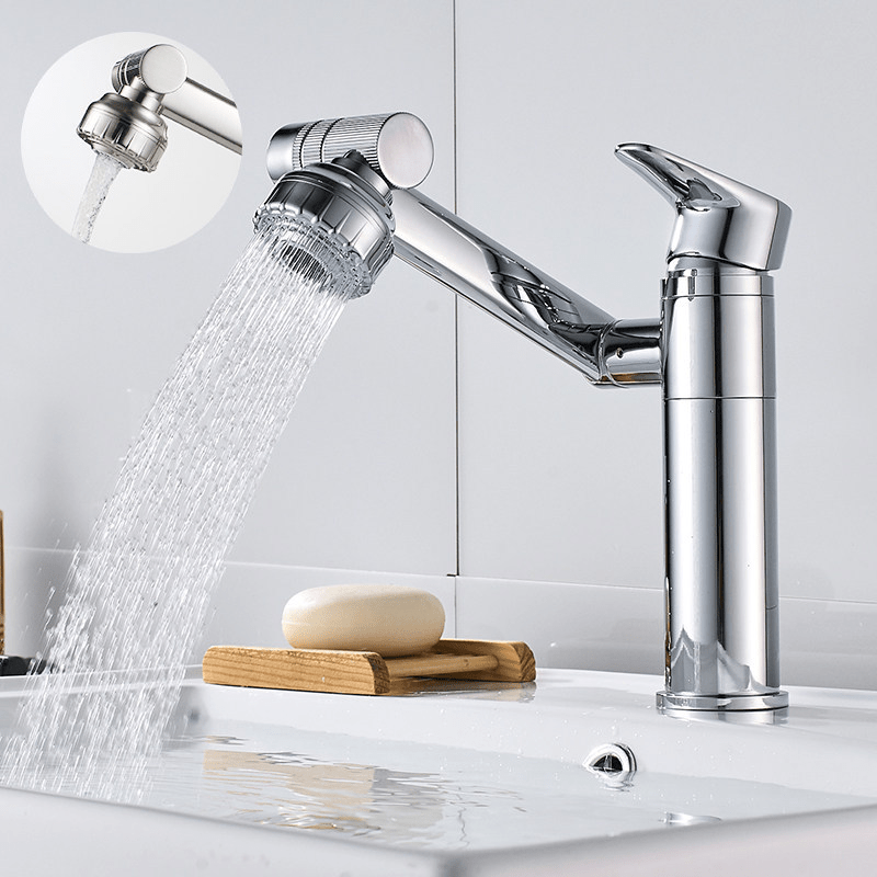 FLEXISPOUT – Flexibler Wasserhahn mit 360° Sprühfunktion für Bad & Küche