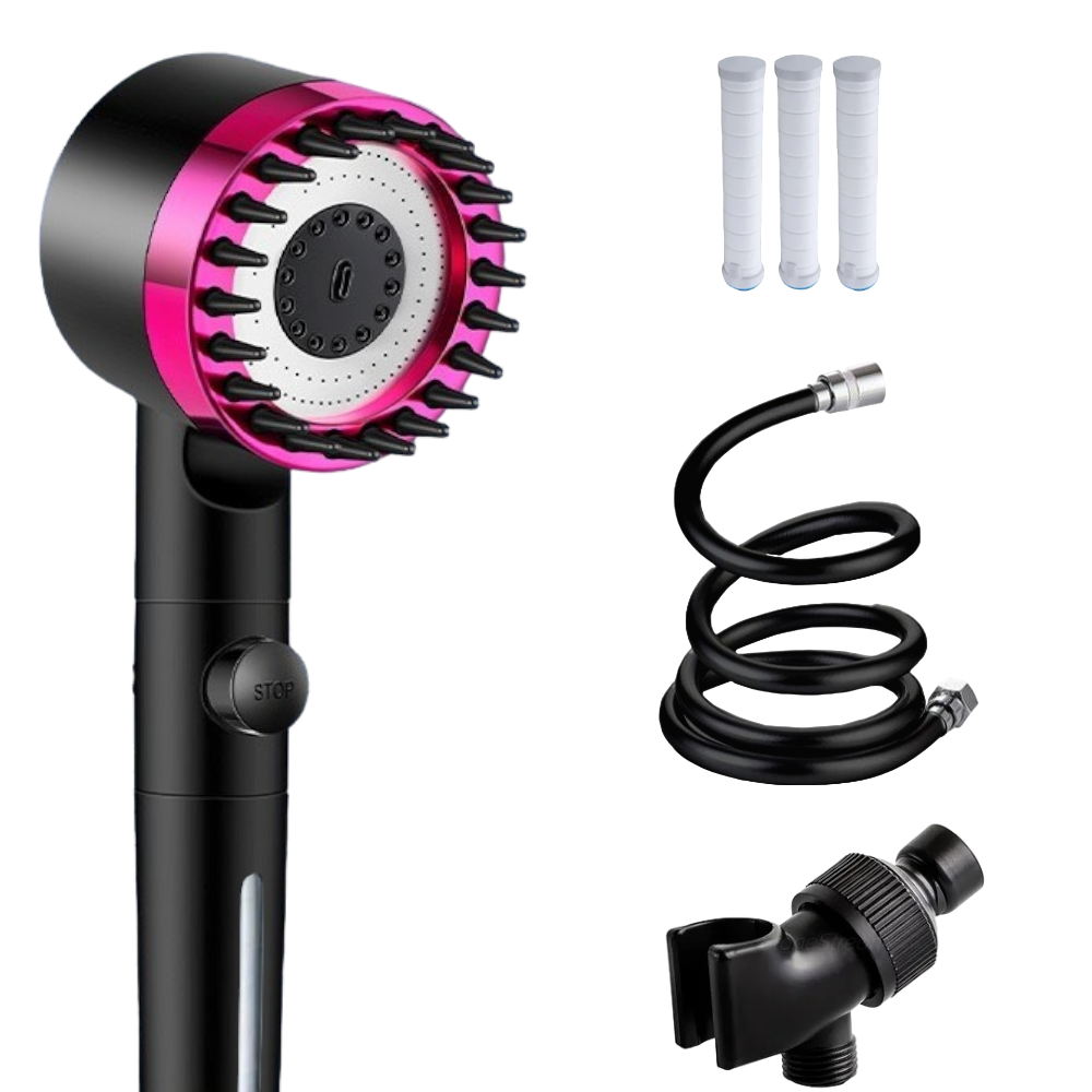 RelaxationRain - Stilvoller Massage-Duschkopf