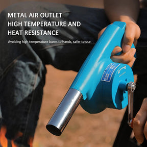 GRILLBREEZE – Tragbarer Hand-BBQ-Ventilator für einfaches Grillen im Freien