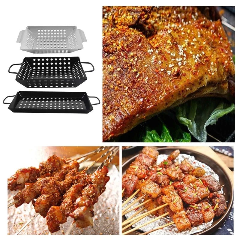 GRILLMATE BASKET – Antihaft-Grillkorb für gleichmäßiges Garen im Freien