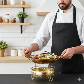 STEELCHEF – Hammerschlag-Edelstahltopf für Pfannen, Saucen & Vielseitiges Kochen