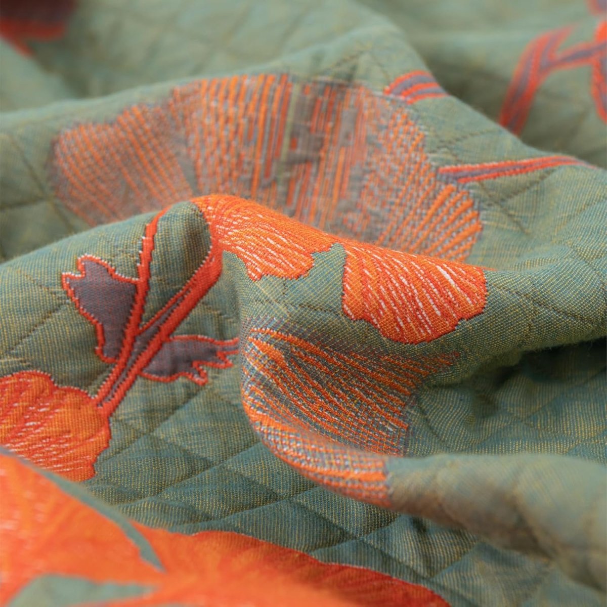 GinkgoQuilt – Baumwoll Bettwäsche Set mit botanischem Design