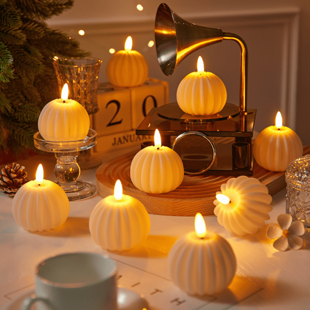 GlowFlicker – LED-Kerzen mit Flackereffekt in verschiedenen Designs