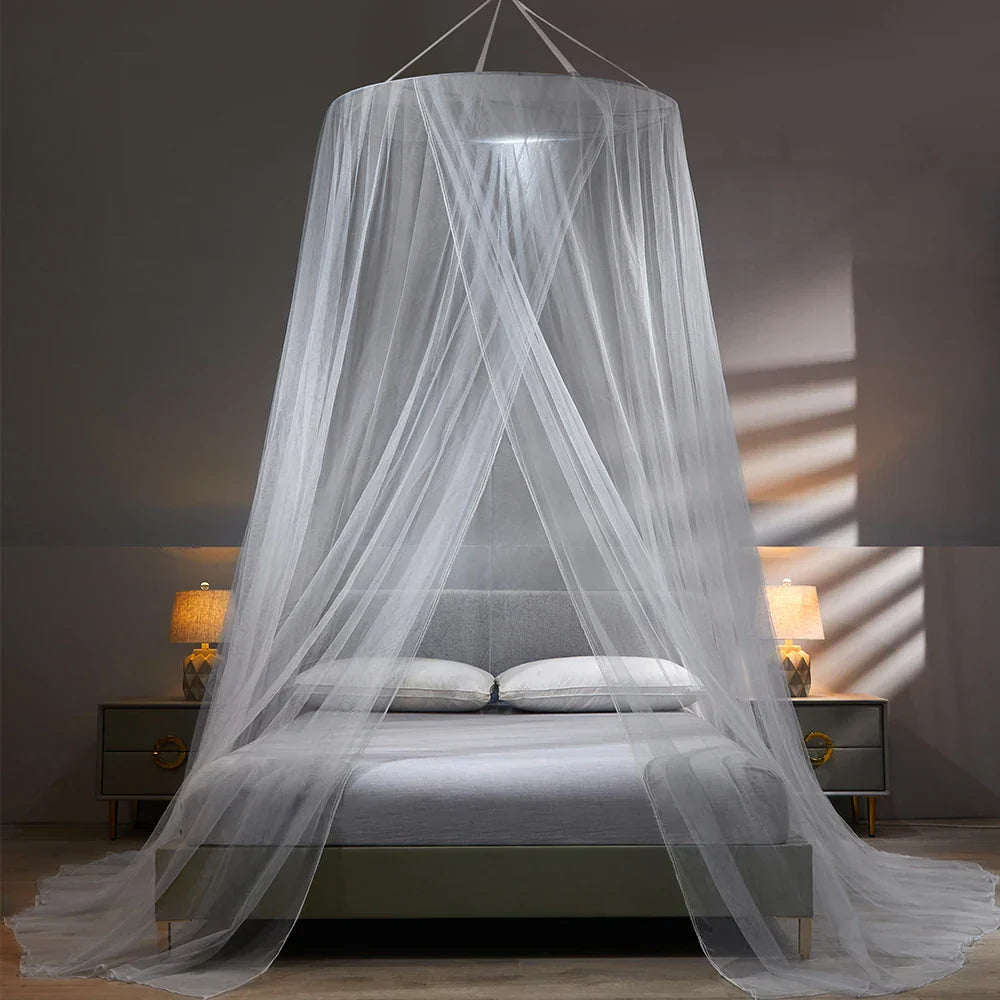Bed Mosquito Net – Faltbares Moskitonetz für Bett & Reisen – Effektiver Insektenschutz für Einzel- & Doppelbetten