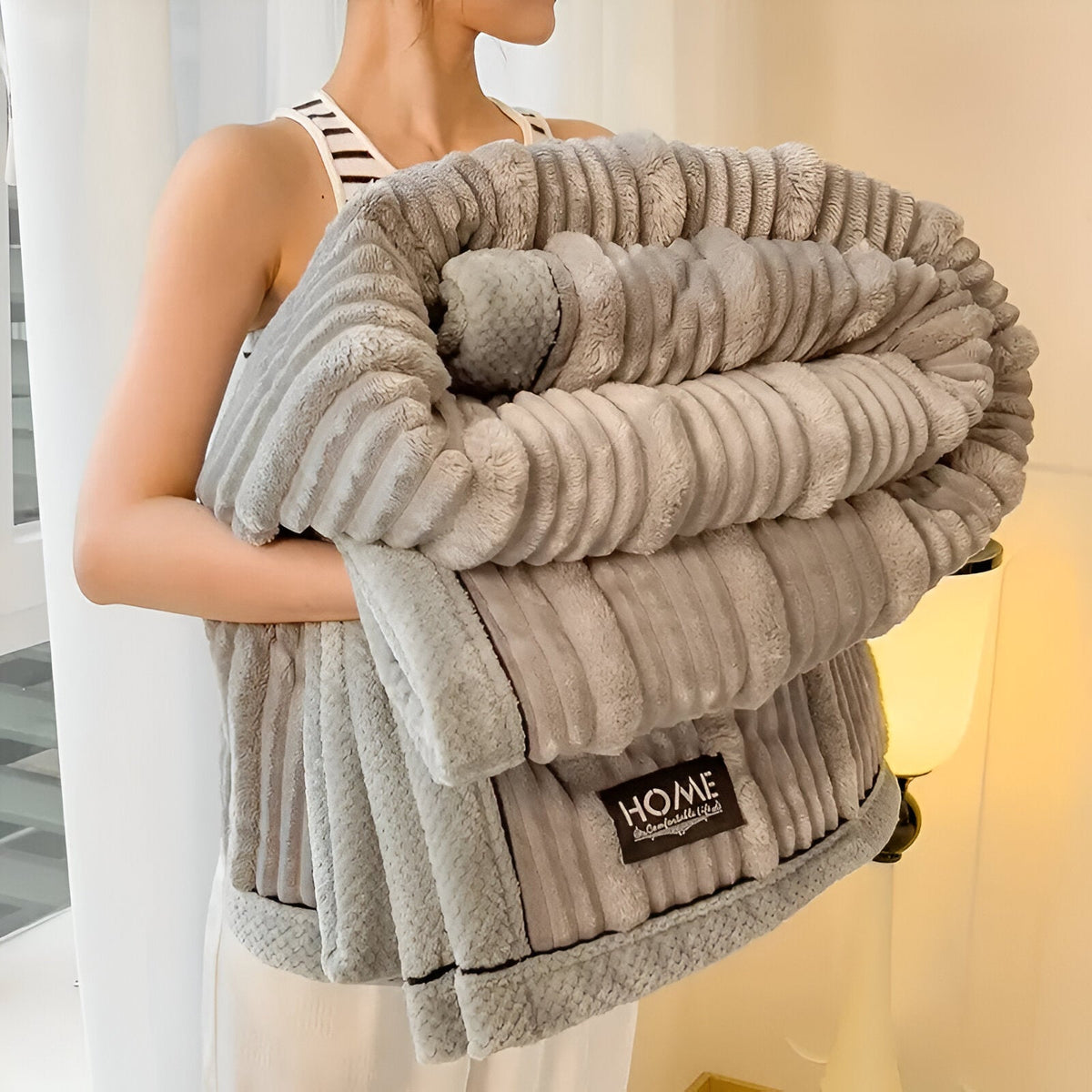 FLUFFIQUE - Premium Flauschige Kuscheldecke