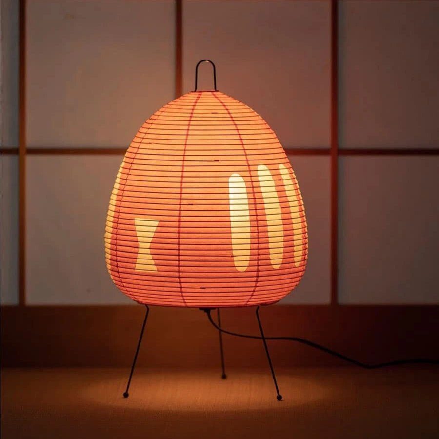 ShiraLight – Stilvolle Reispapier Tischlampe im japanischen Design