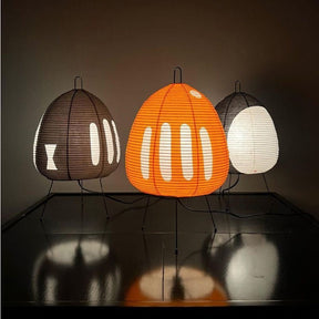 ShiraLight – Stilvolle Reispapier Tischlampe im japanischen Design