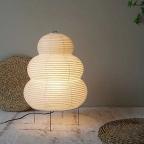 ShiraLight – Stilvolle Reispapier Tischlampe im japanischen Design