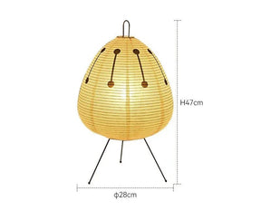 ShiraLight – Stilvolle Reispapier Tischlampe im japanischen Design