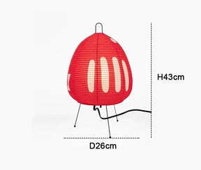 ShiraLight – Stilvolle Reispapier Tischlampe im japanischen Design