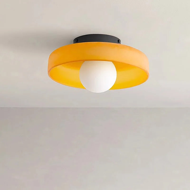 GLASSGLOW CEILING LIGHT – Skandinavische Deckenlampe aus Glas für warmes & minimalistisches Wohnambiente