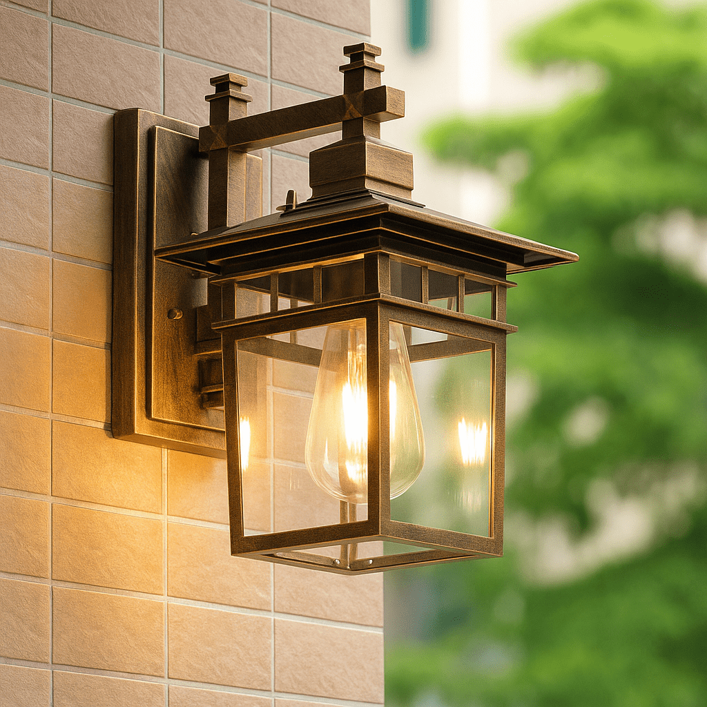 Adjustable Outdoor Wall Light – Stilvolle, wetterfeste Außenwandleuchte mit verstellbarem Lichtkopf