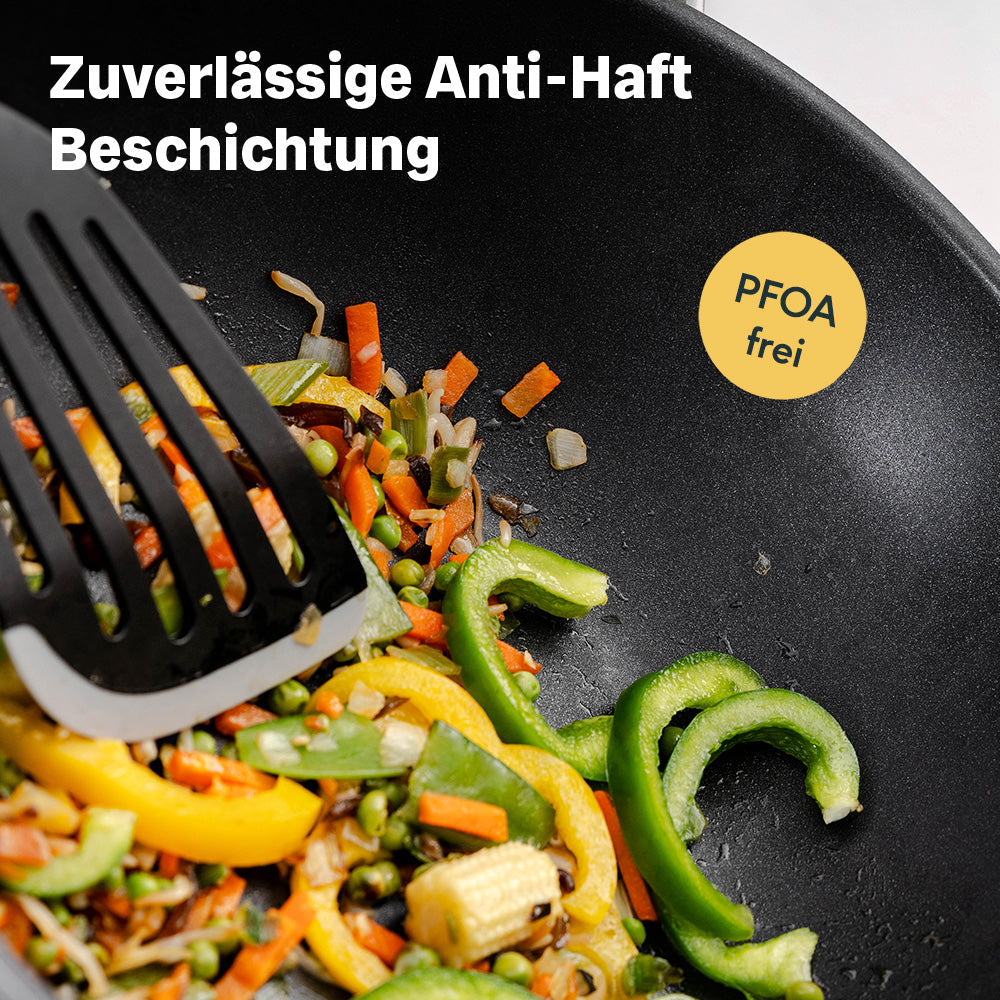 Wokpfanne mit Deckel