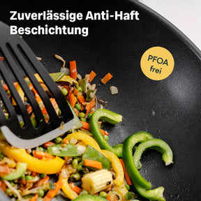 Wokpfanne mit Deckel